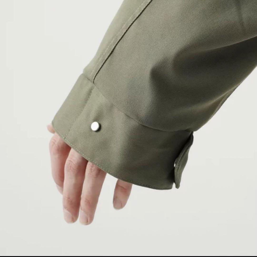 SLICK/スリック　タスランツイルユーティリティショートブルゾン　カーキ　M