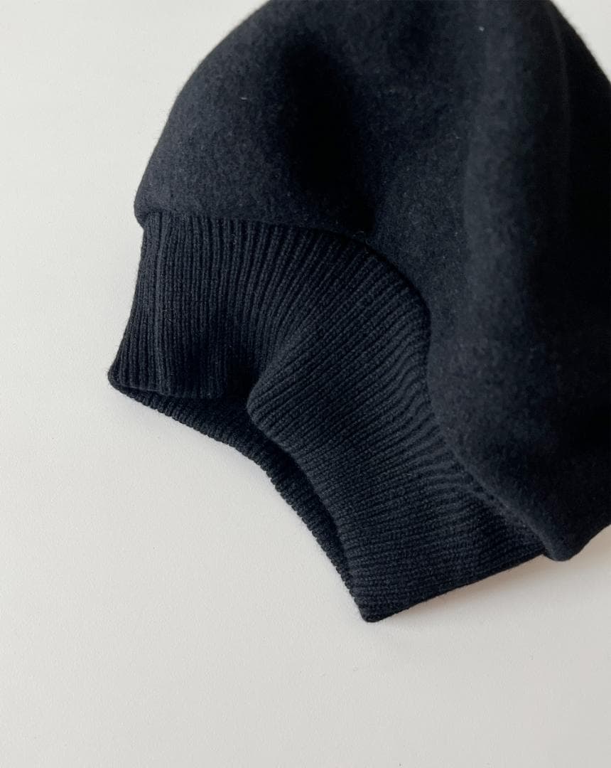 美品 mature ha. トップギャザービッグウールベレー帽 美品 mature ha. トップギャザービッグウールベレー帽