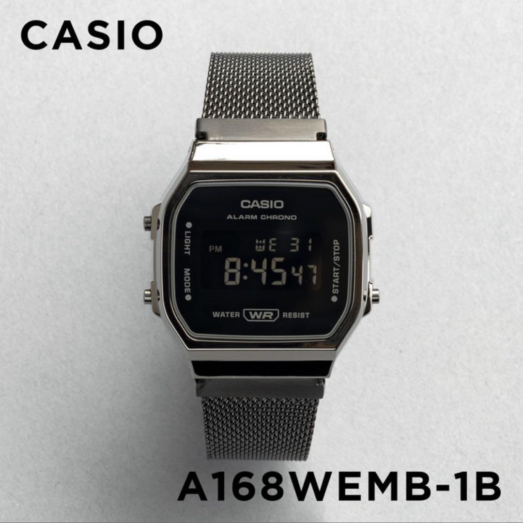 【早い者勝ち】(箱無し)カシオスタンダード　チプカシ　A168WEMB-1B