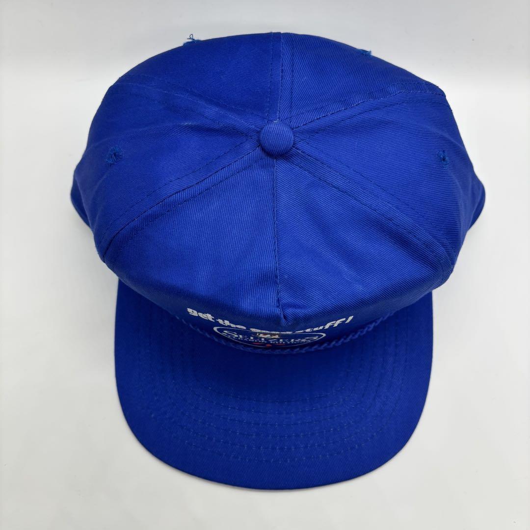 90s　ヴィンテージ　ソーセージメーカー　企業プリントロゴ　トラッカーキャップ