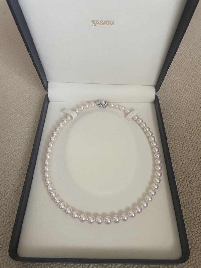 TASAKI 真珠ネックレス パール シルバー