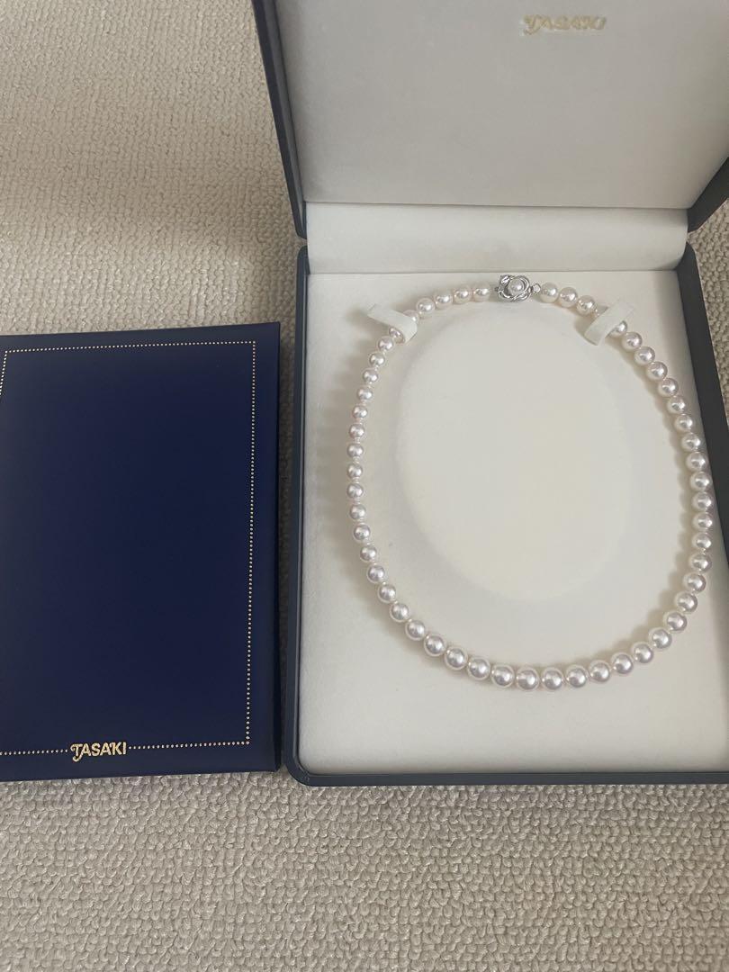 TASAKI 真珠ネックレス パール シルバー