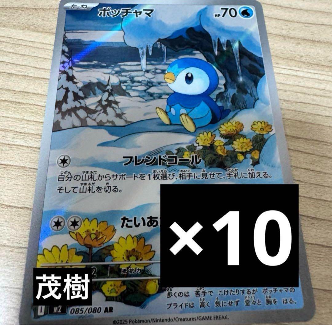 ポッチャマAR 10枚