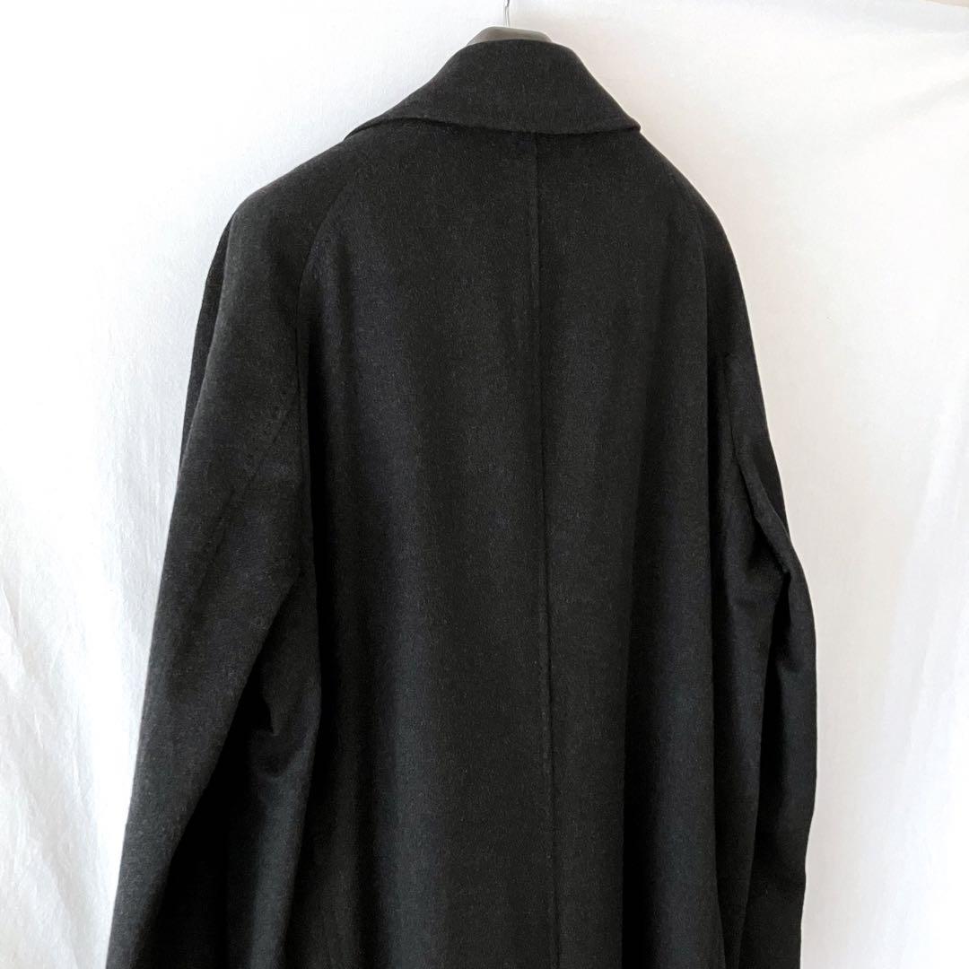 美品 D'URBAN カシミヤ100% ステンカラーコート LL相当 レナウン