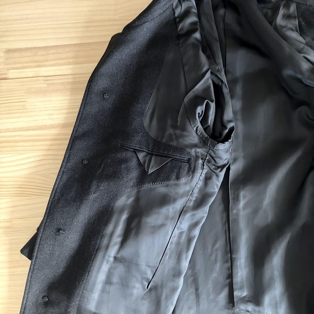 美品 D'URBAN カシミヤ100% ステンカラーコート LL相当 レナウン
