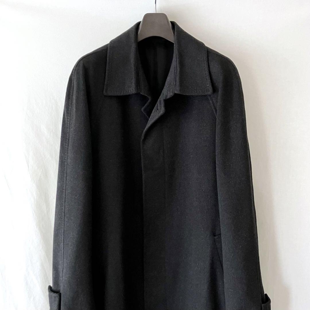 美品 D'URBAN カシミヤ100% ステンカラーコート LL相当 レナウン