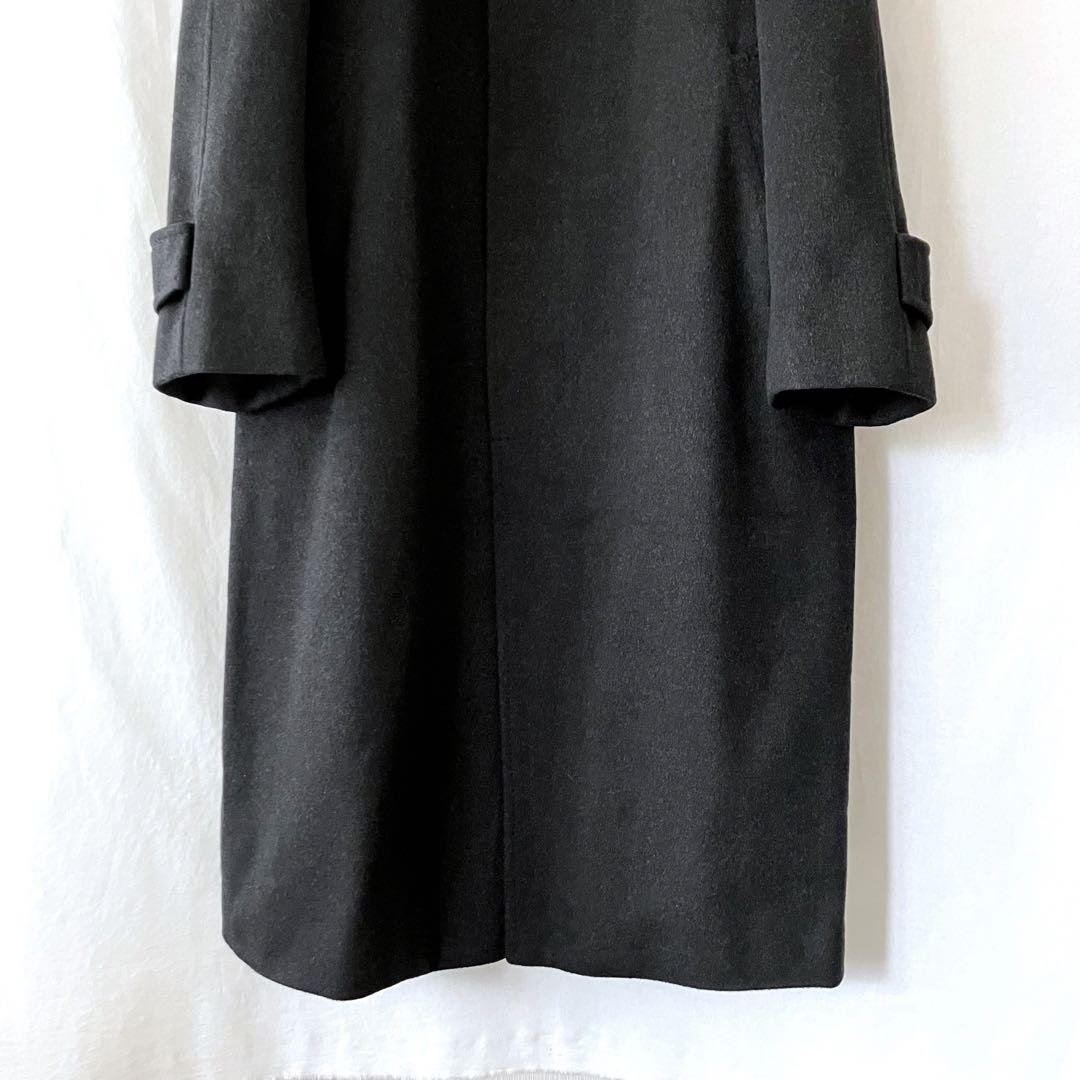 美品 D'URBAN カシミヤ100% ステンカラーコート LL相当 レナウン