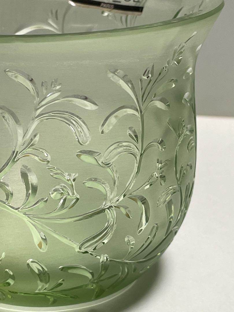 LALIQUE ラリック キャンドルホルダー　ローズマリー　キャンドルスタンド