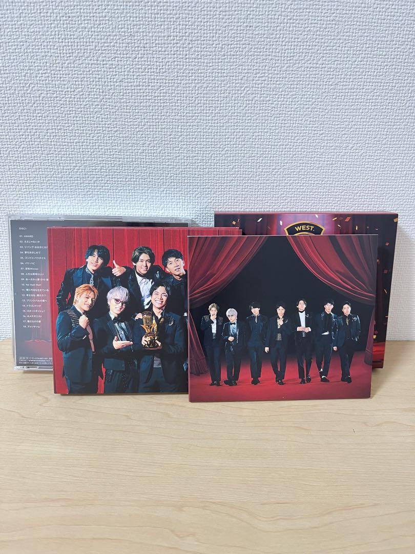 WEST. AWARD 初回盤B(2CD/DVD) & 通常盤(3CD) - 邦楽在庫 処分