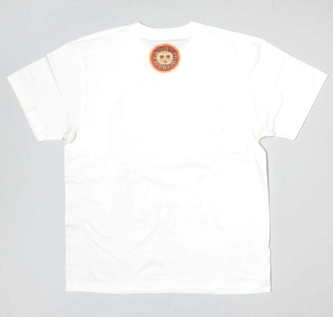 ボリス雑貨店 ヒグチユウコ LOVE＆PEACE ホワイト 白 Tシャツ XL
