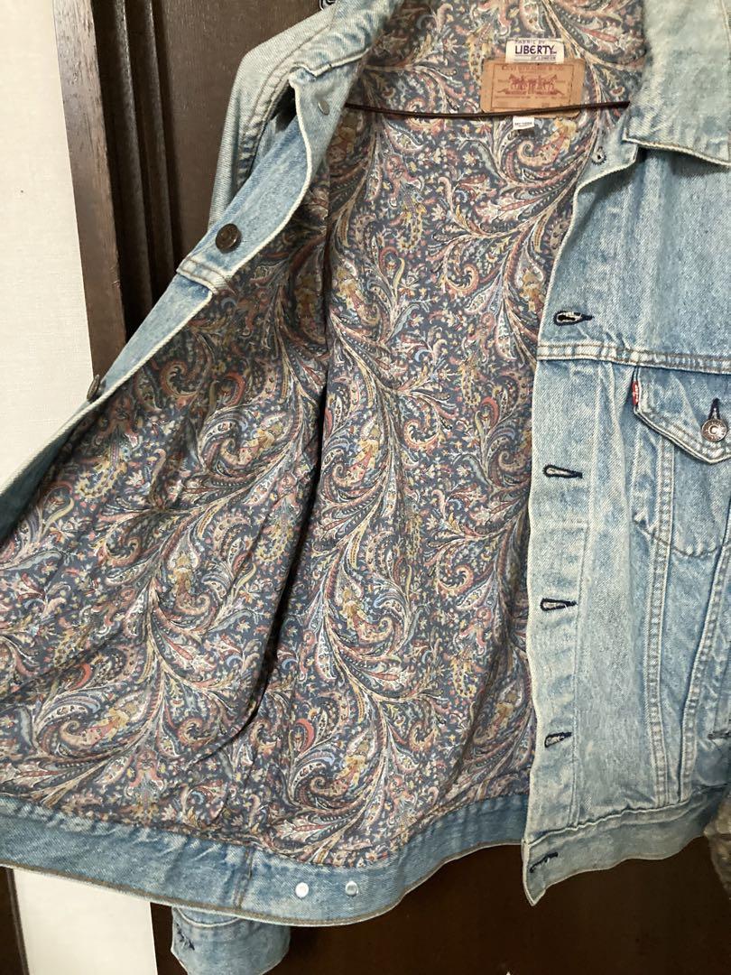 90s LIBERTY × Levis デニムジャケット