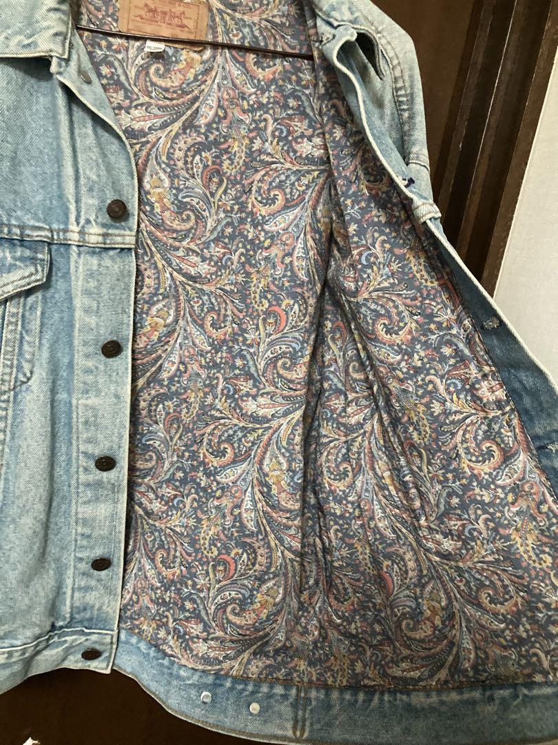 90s LIBERTY × Levis デニムジャケット