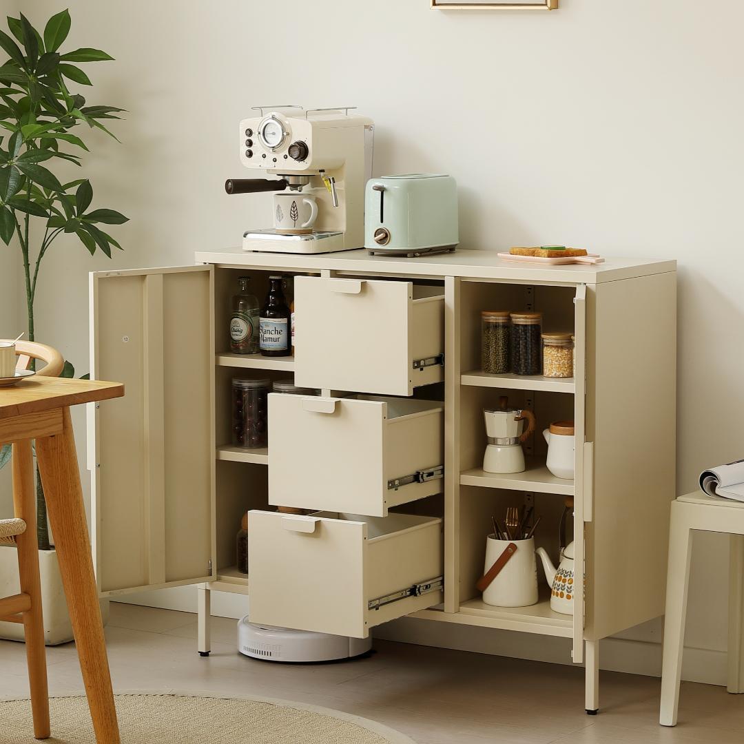 スチール サイドボード