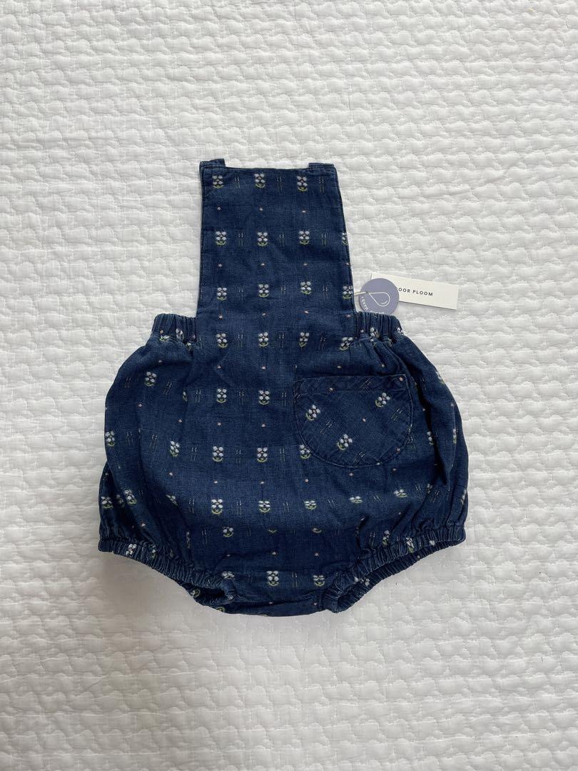 ロンパース・カバーオール Soor ploom oona romper embroidered denim