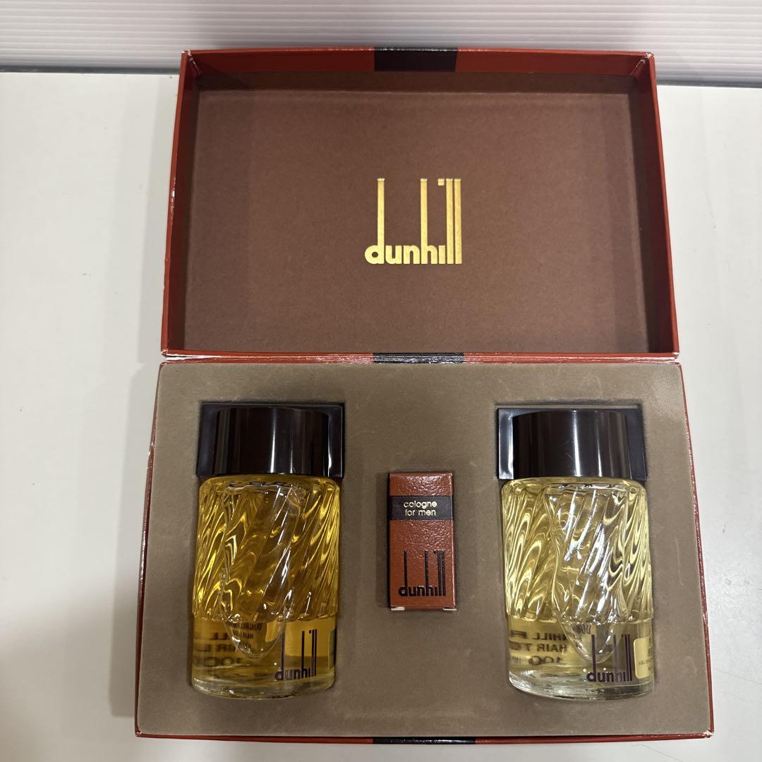 大人気 dunhill 3本セット ヘアトニック ヘアリキッド レア 香水
