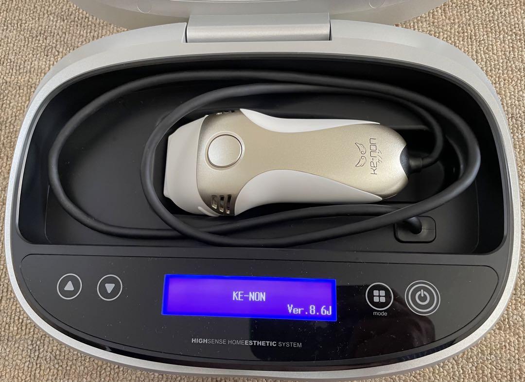 ke-non 脱毛器 ver8.6 ケノン 脱毛器 KE-NON Ver.8.6 カートリッジ3種類セット！
