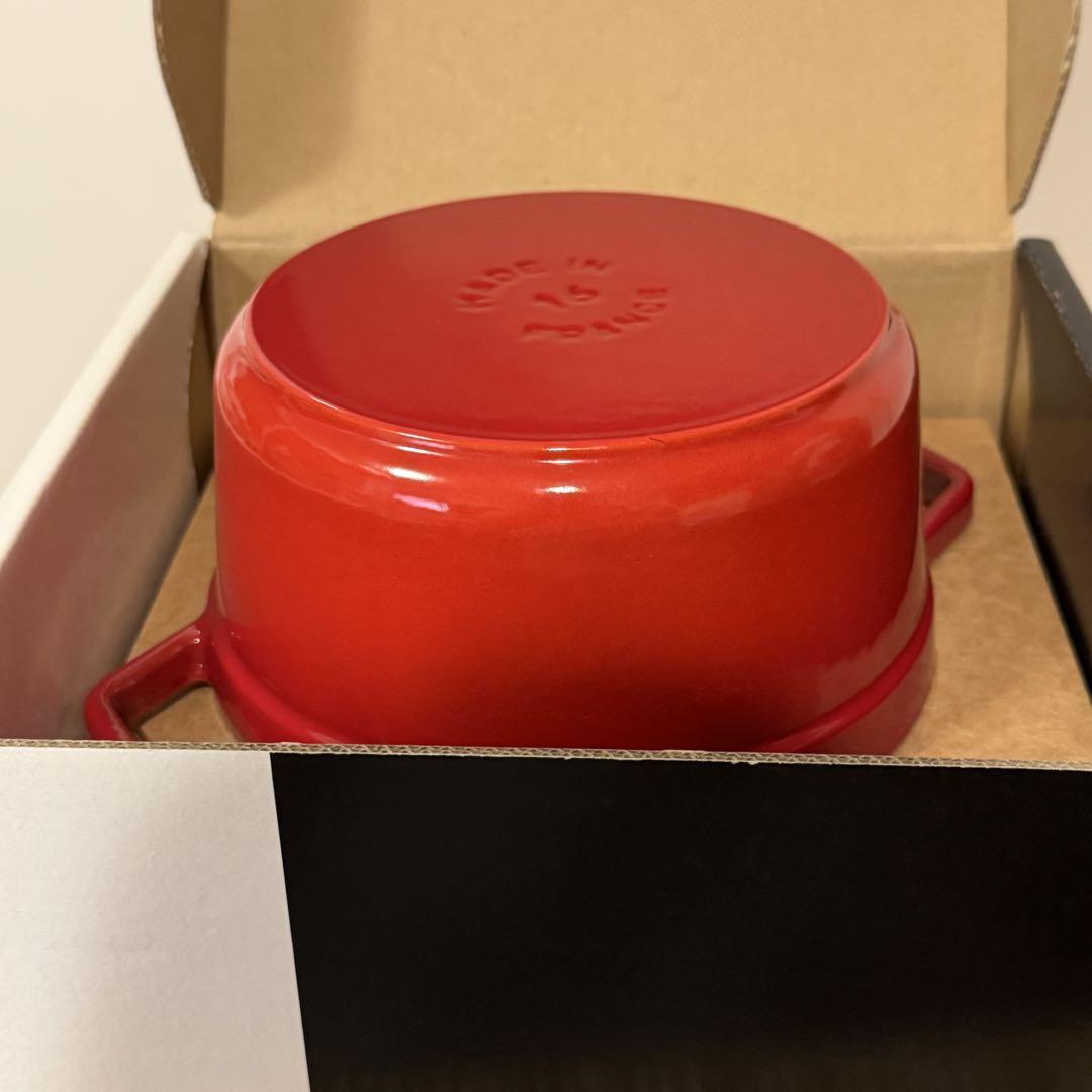 ストウブ 両手鍋 ココット ラウンド staub 16cm