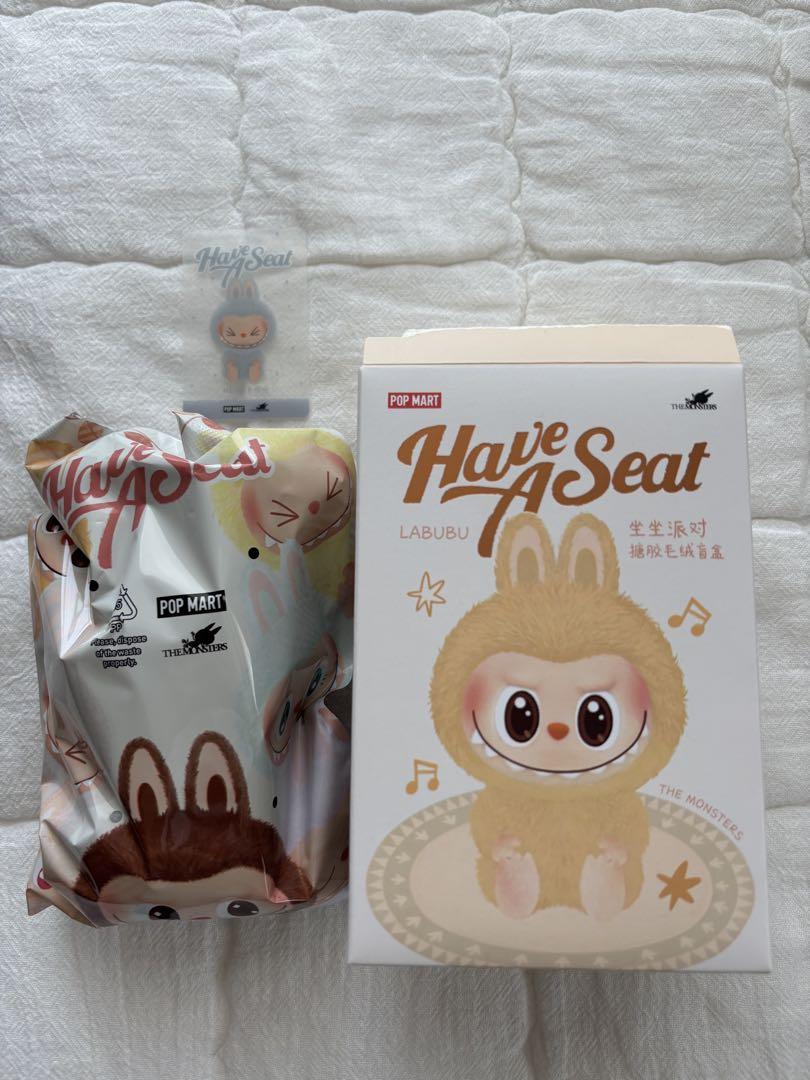 POP MART Have A Seat LABUBU ぬいぐるみ