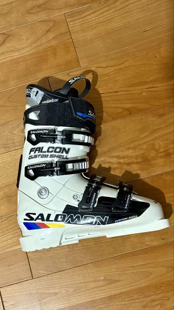 SALOMON スキー用ブーツ Custom Shell 26.5 良美]SALOMON サロモン X3-130 CUSTOM-SHELL メンズ26 0cm