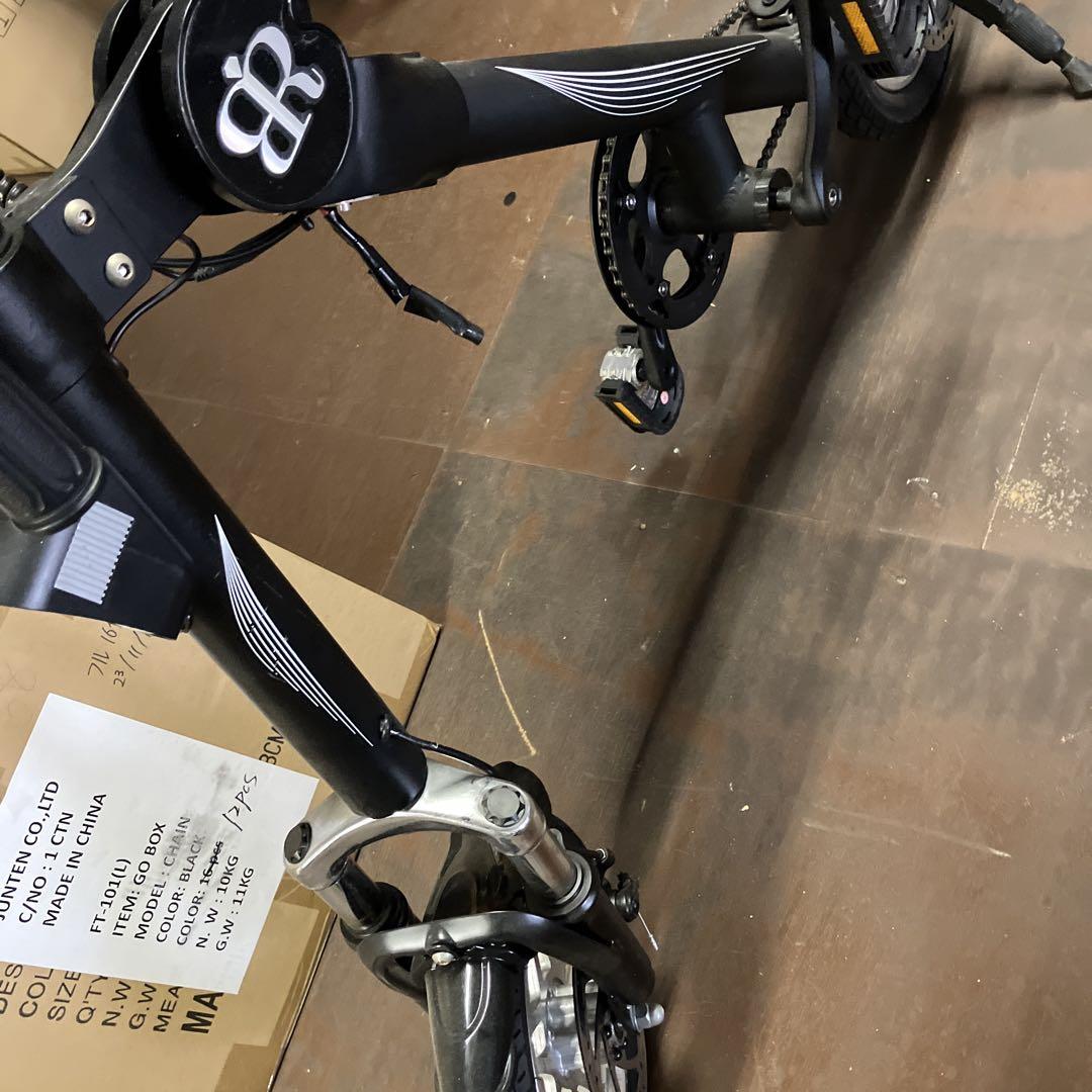 ジャンク品 折りたたみ電動アシスト自転車 BORNTORUN GX 折畳 J4