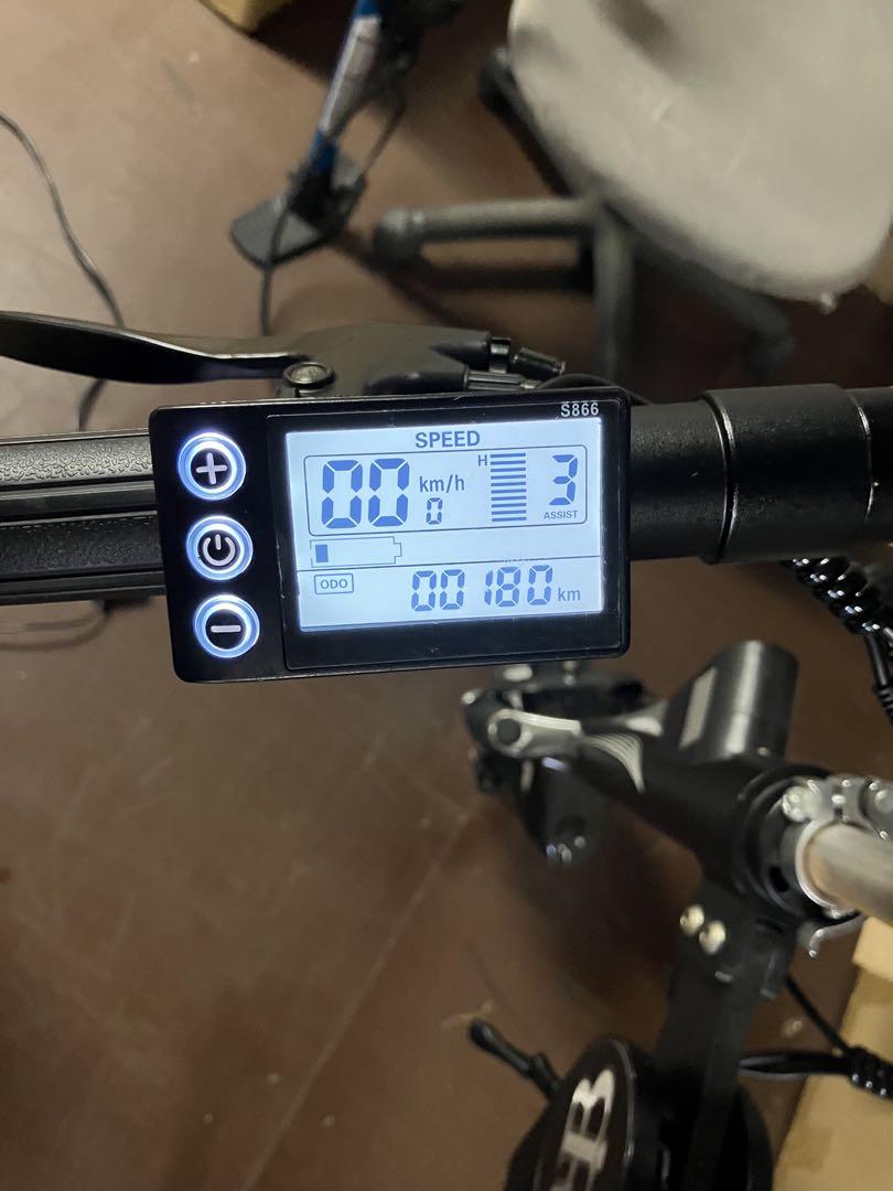 ジャンク品 折りたたみ電動アシスト自転車 BORNTORUN GX 折畳 J4