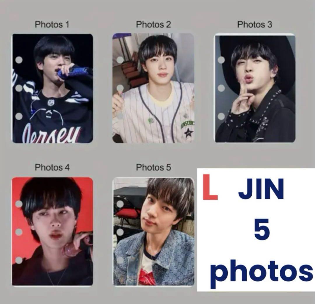 BTS JIN 両面ホログラムフォトカード② BTS JAPAN OFFICIAL MOBILE