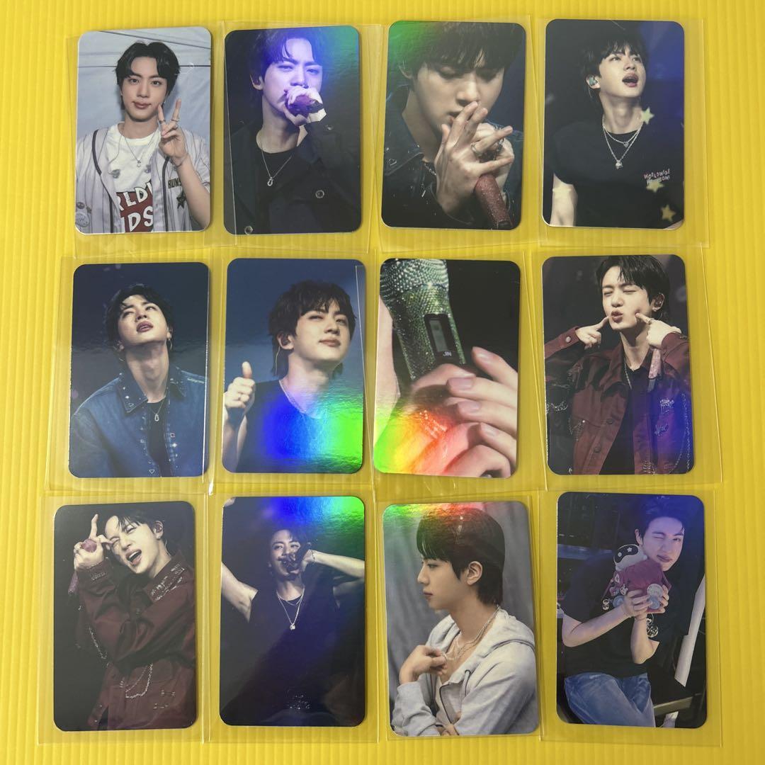 BTS JIN 両面ホログラムフォトカード② BTS JAPAN OFFICIAL MOBILE