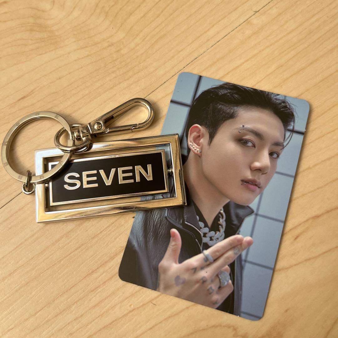 BTS ジョングク LYSトレカ SEVEN キーリング