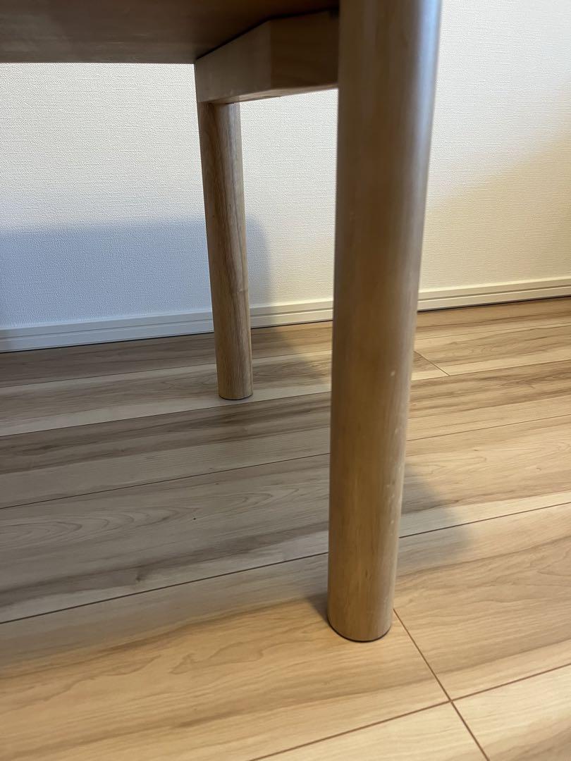 無印良品　木製ミドルテーブル・オーク材