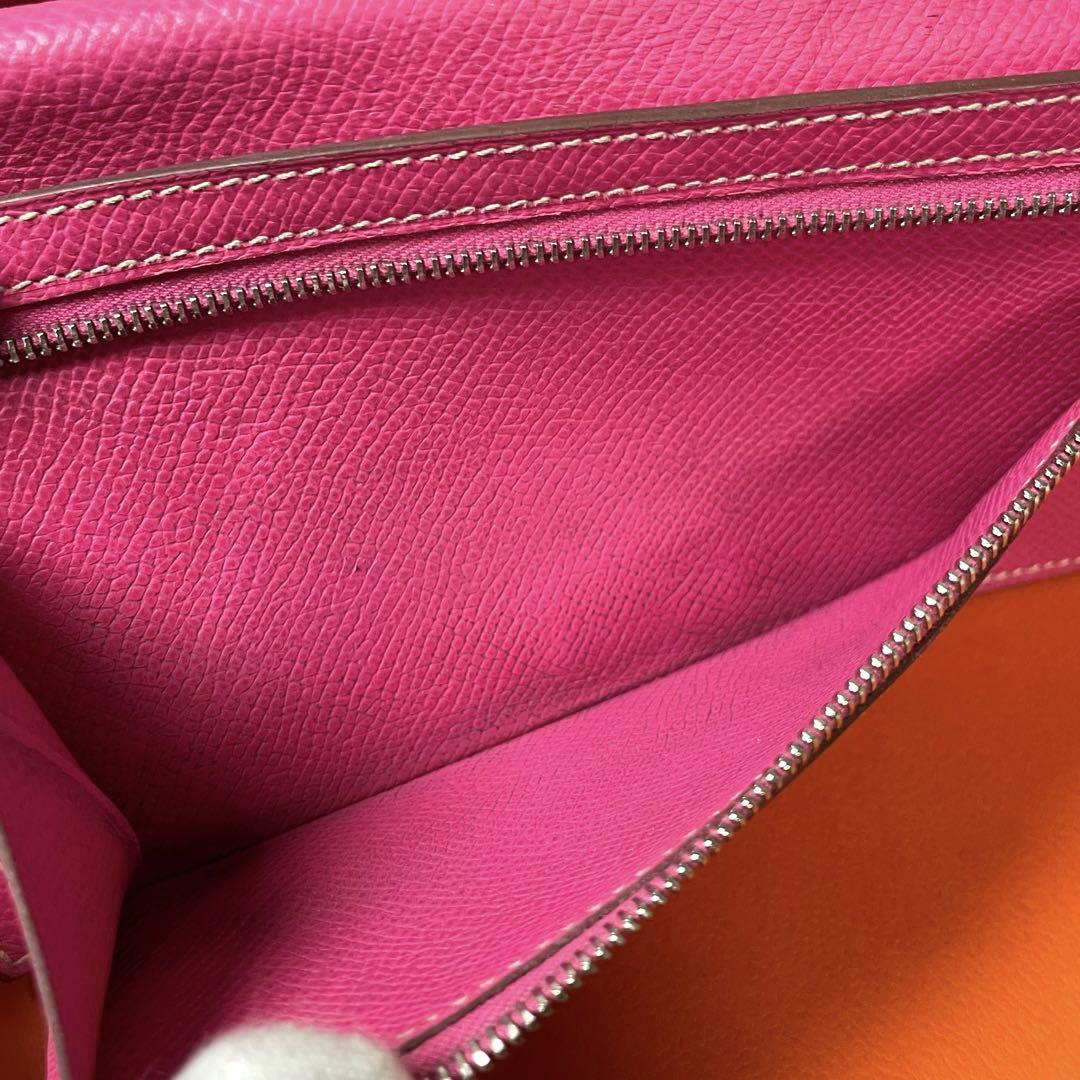 【あんしん鑑定】HERMES ベアンスフレ バイカラー 長財布 エルメス HERMES エルメス ベアンスフレ バイカラー 長財布