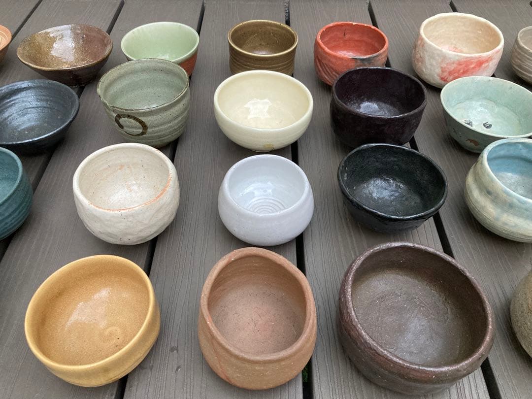 40客 抹茶茶碗等 多数の色とデザイン まとめ 茶器やや傷や汚れあり WWW_IBETON_RU