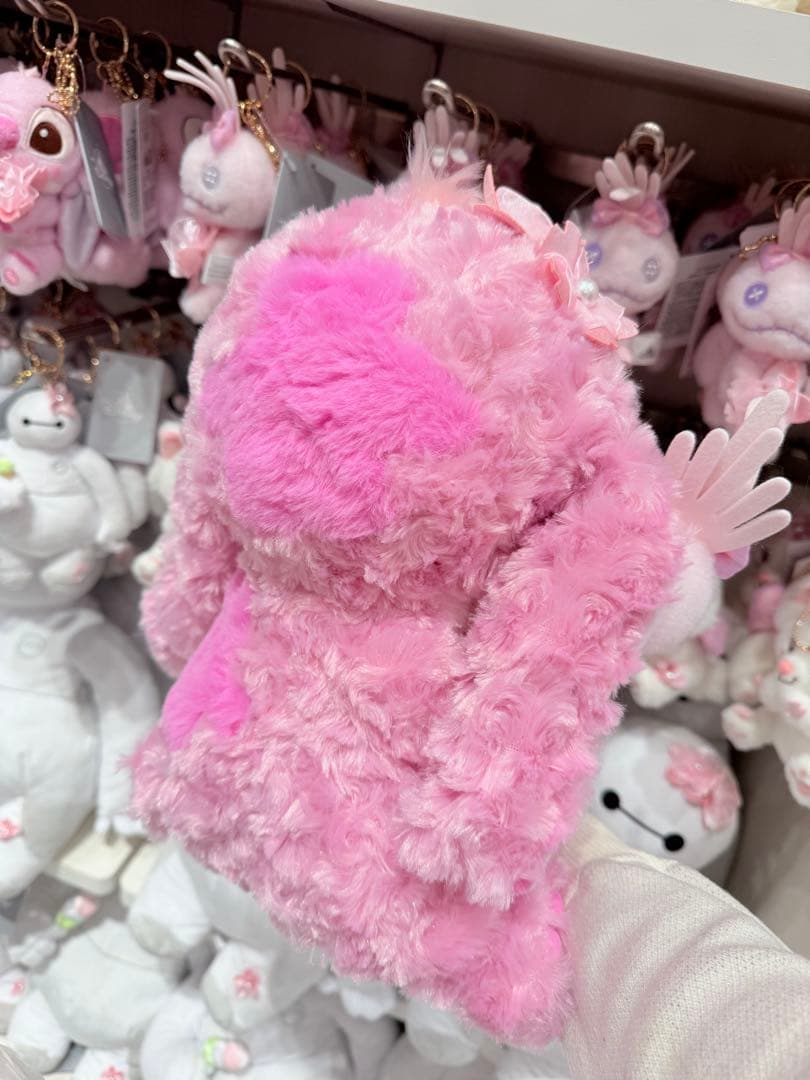 スティッチ＆スクランプ ぬいぐるみ SAKURA さくら　ディズニーストア Disney スティッチ＆スクランプ ぬいぐるみ ディズニーストア