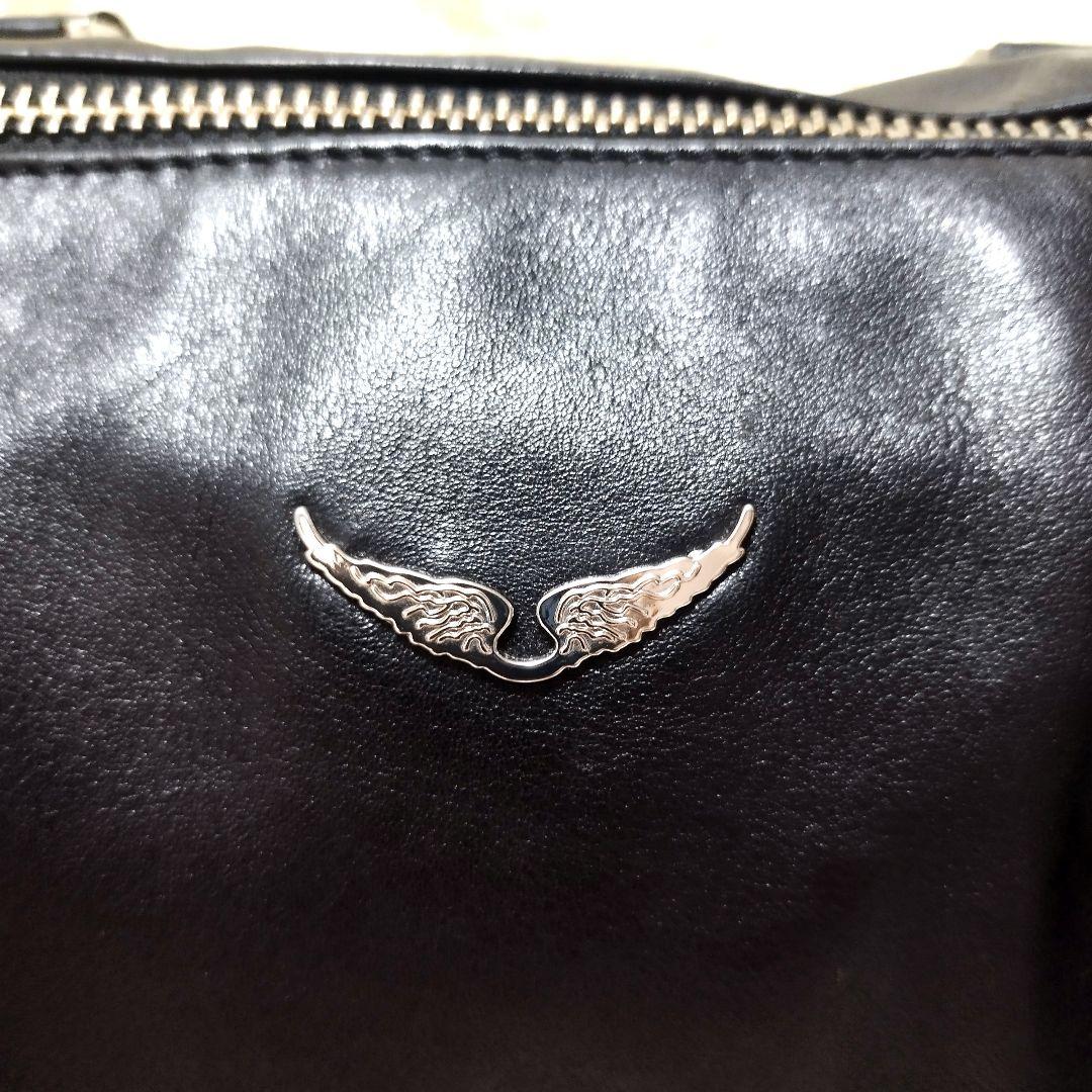 ZADIG&VOLTAIRE ショルダーバッグ　ボストンバック Zadig&Voltaire ハンドバック ショルダーバック ボストン 黒