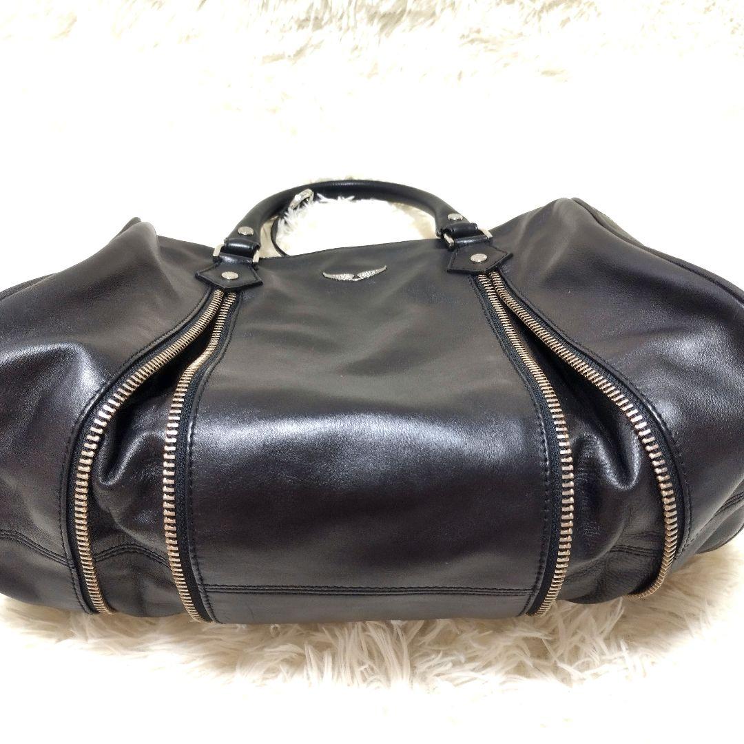 ZADIG&VOLTAIRE ショルダーバッグ　ボストンバック Zadig&Voltaire ハンドバック ショルダーバック ボストン 黒