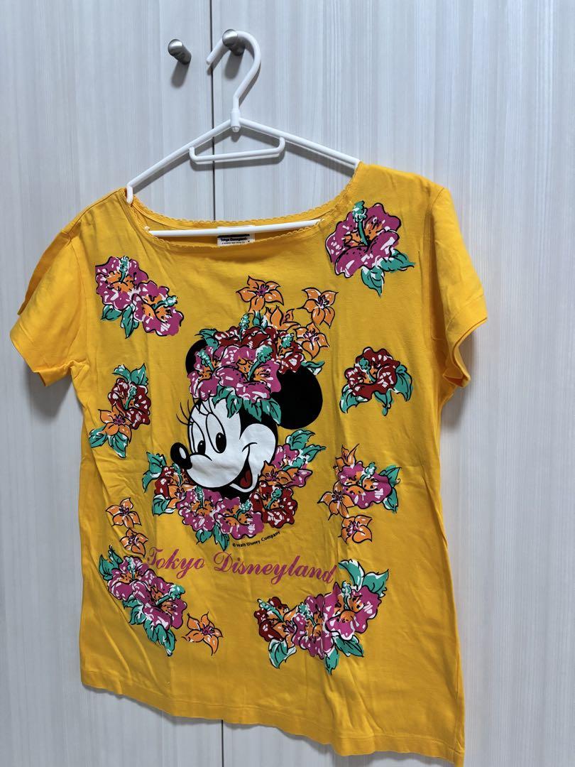 Tokyo Disneyland ミニーマウス Tシャツ　1980年代
