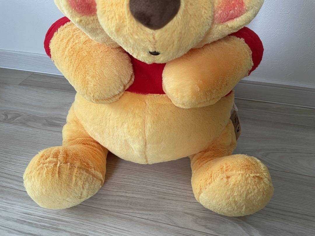 プーさん FukuFuku 超超BIGぬいぐるみ まんぷく！ごろ寝 3体セット