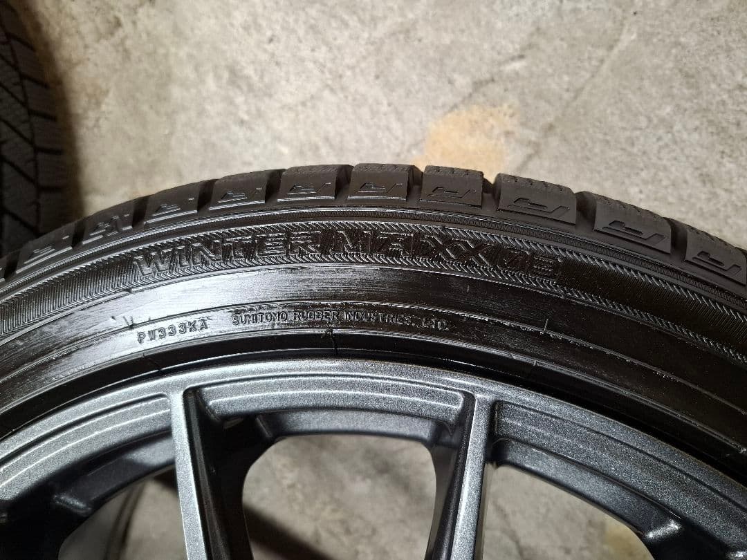 【極上品】トヨタ GRヤリス RZ ホイールタイヤ 2022年 スタッドレス