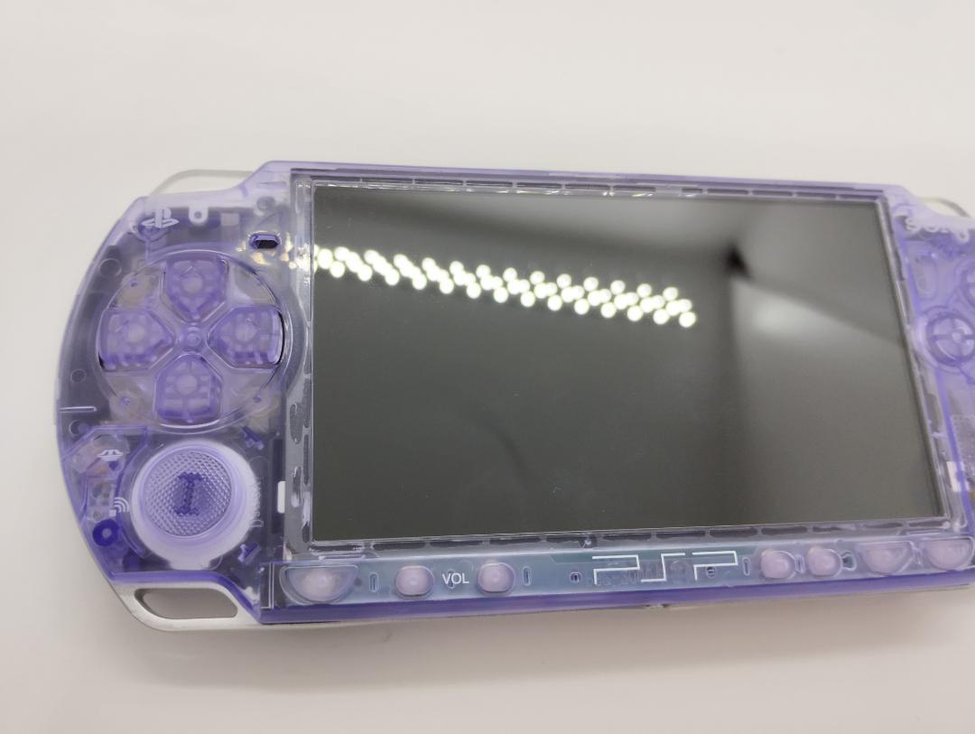 PSP 2000 すぐ遊べるセット　スケルトンパープル PSP 2000 すぐ遊べるセット スケルトンパープル