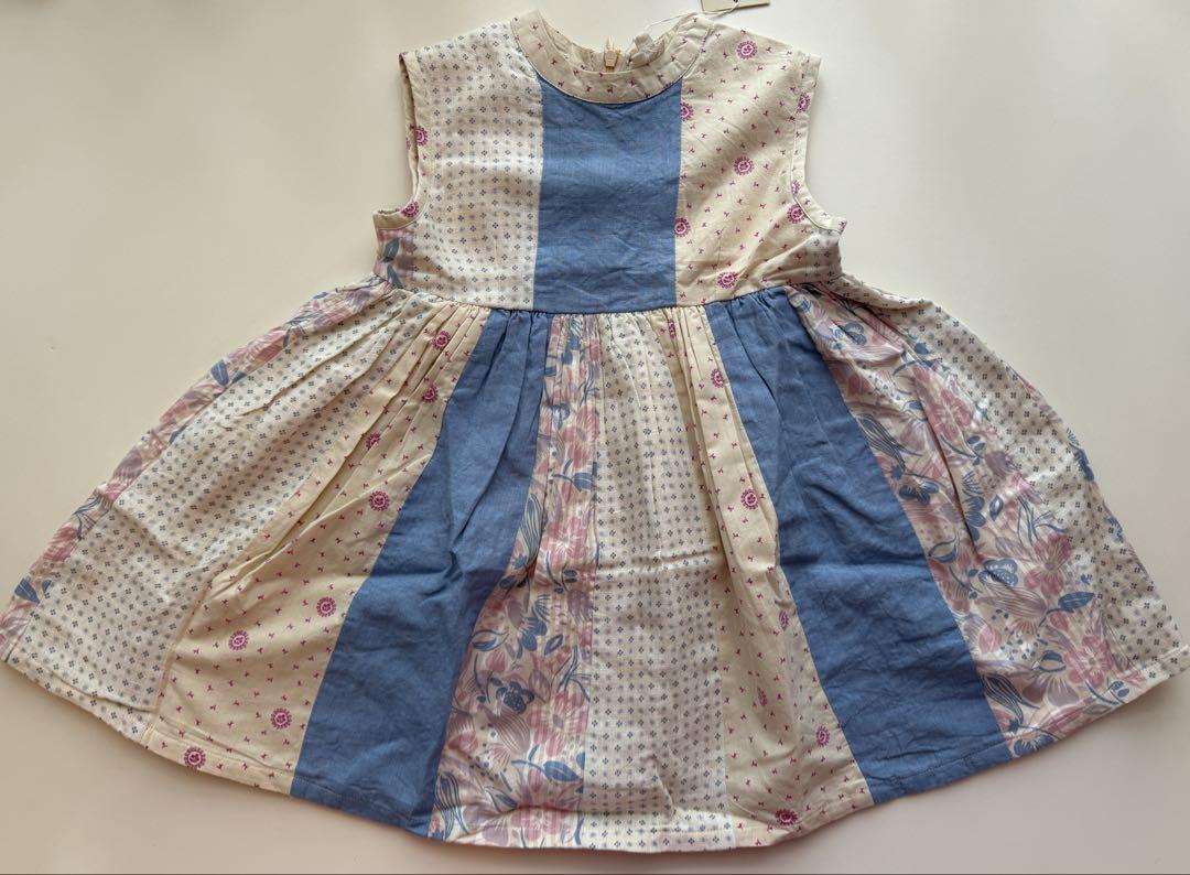 m*o様 Apolina Patchwork Stripe Wendy Dres