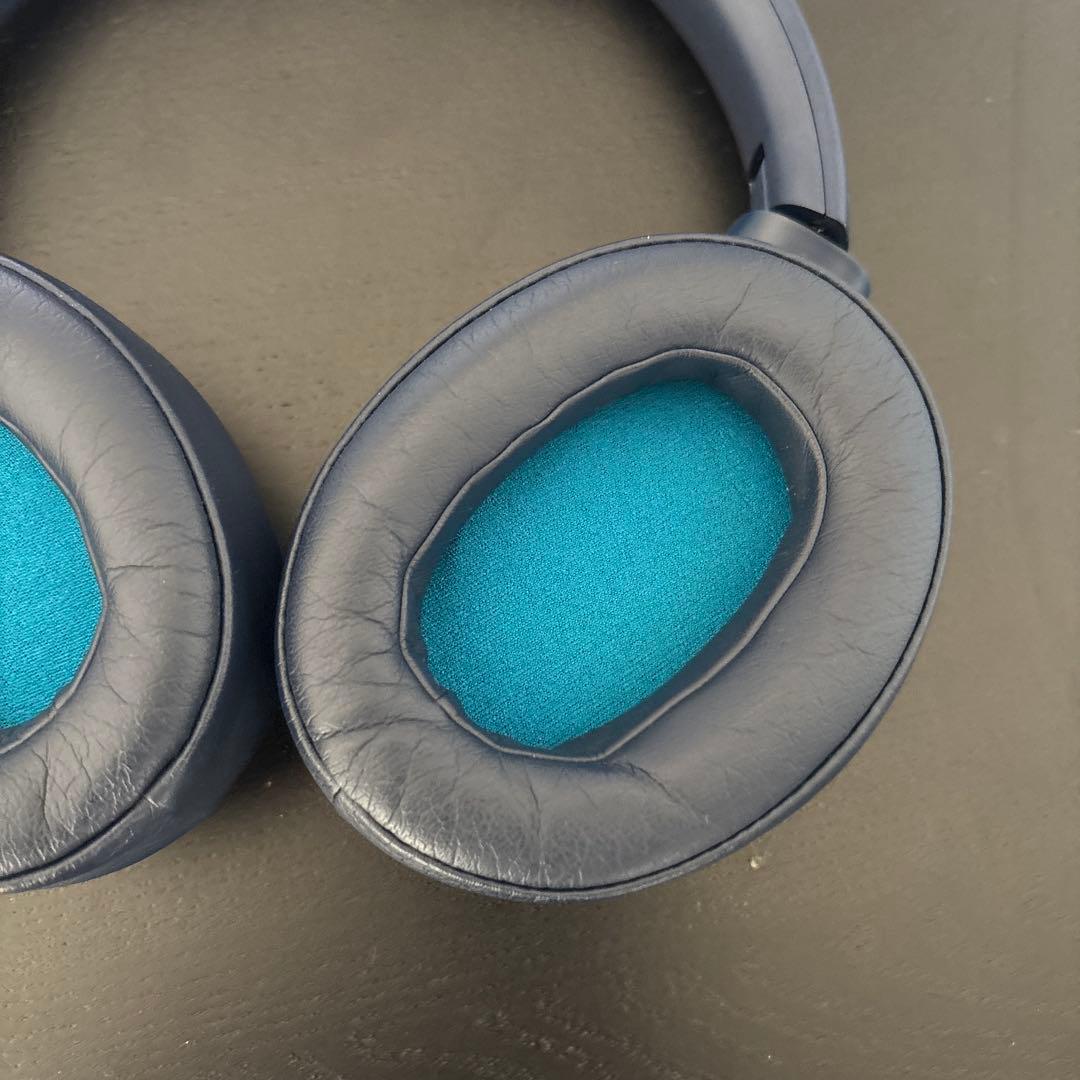 SONY ワイヤレスヘッドホン ダークブルー