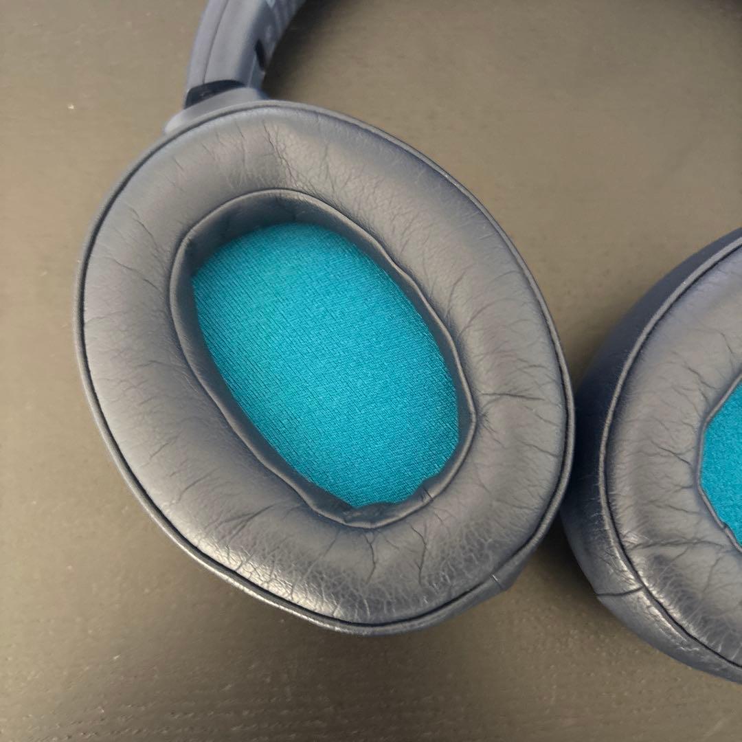 SONY ワイヤレスヘッドホン ダークブルー