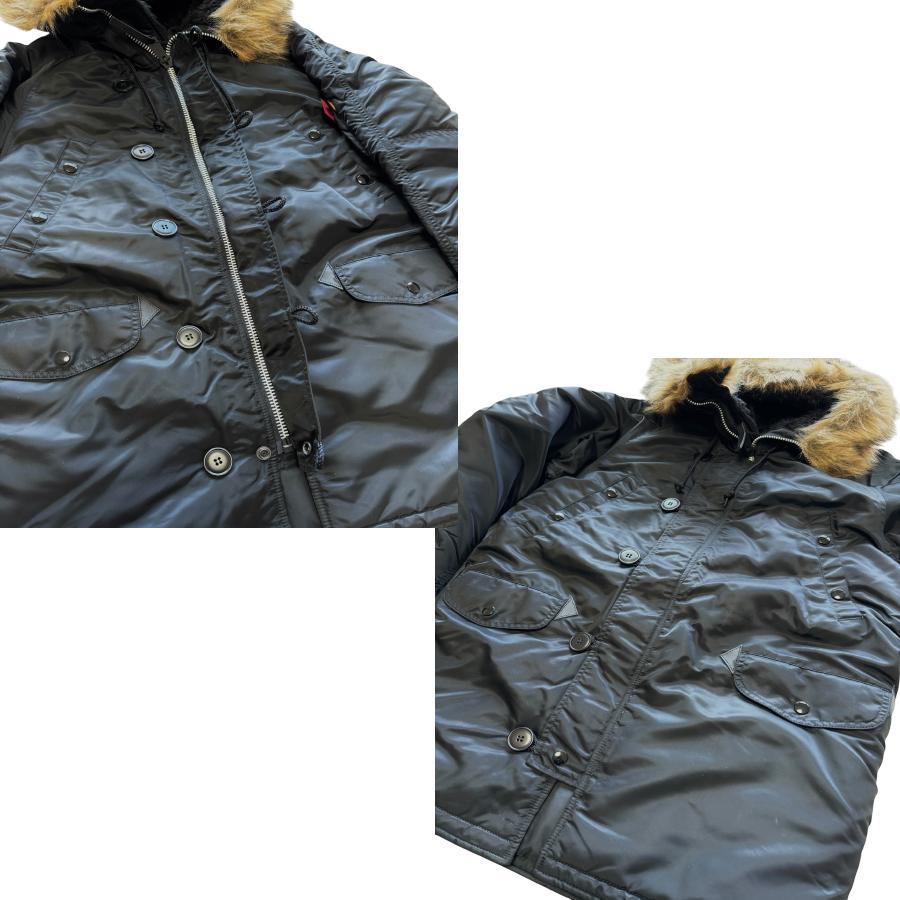 新品 未使用 ALPHA INDUSTRIES N-3B アウター ブラック M