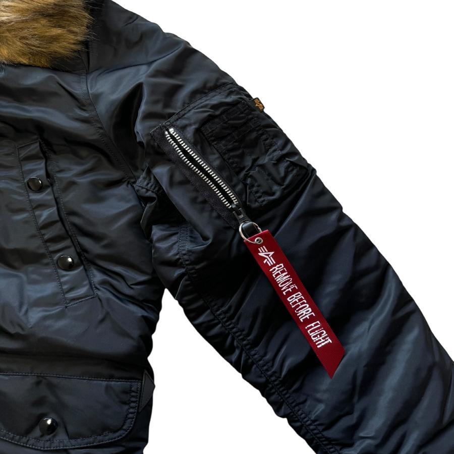 新品 未使用 ALPHA INDUSTRIES N-3B アウター ブラック M