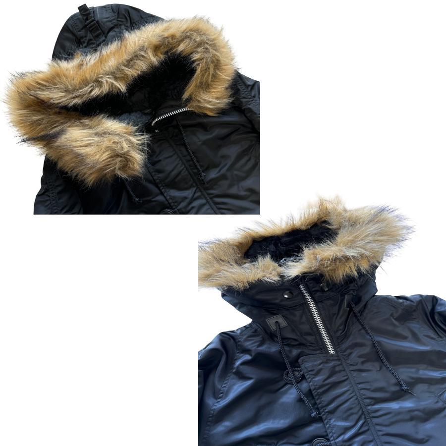 新品 未使用 ALPHA INDUSTRIES N-3B アウター ブラック M