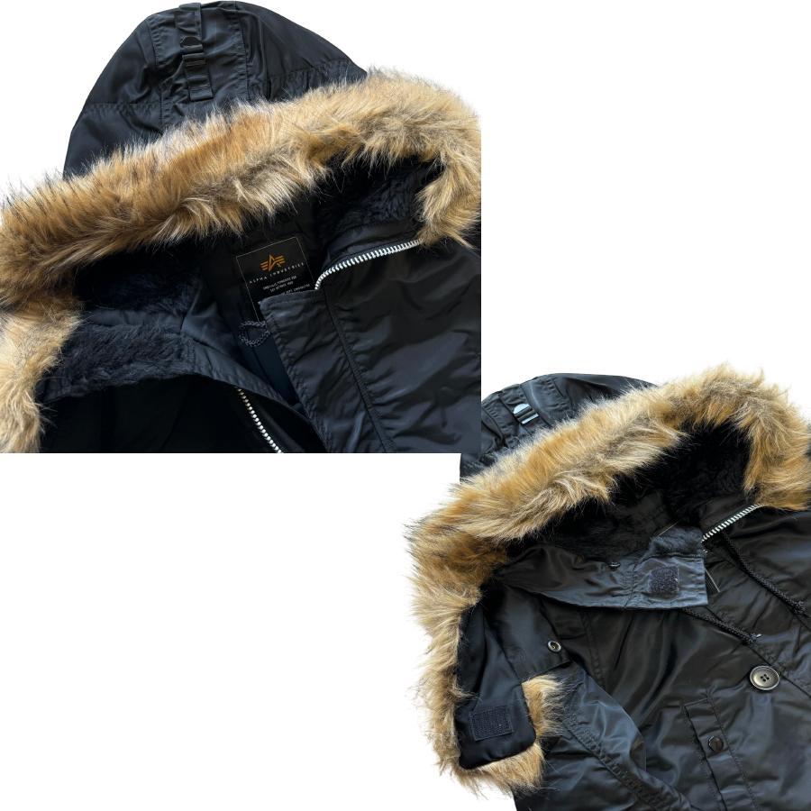 新品 未使用 ALPHA INDUSTRIES N-3B アウター ブラック M