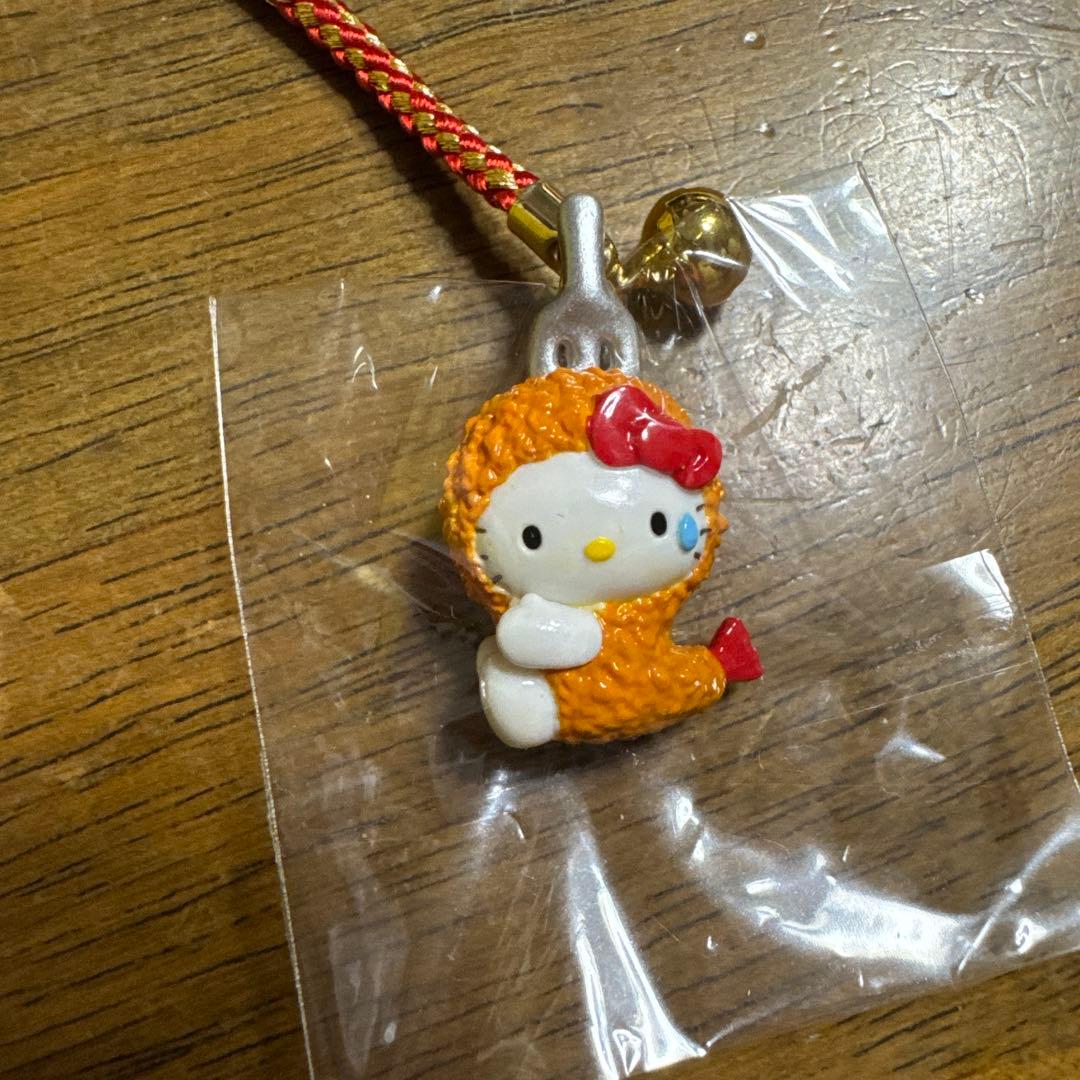 ご当地キティ 名古屋限定 エビフライフォーク キーホルダー ご当地 ご当地キティ 名古屋限定 エビフライフォーク キーホルダー ご当地