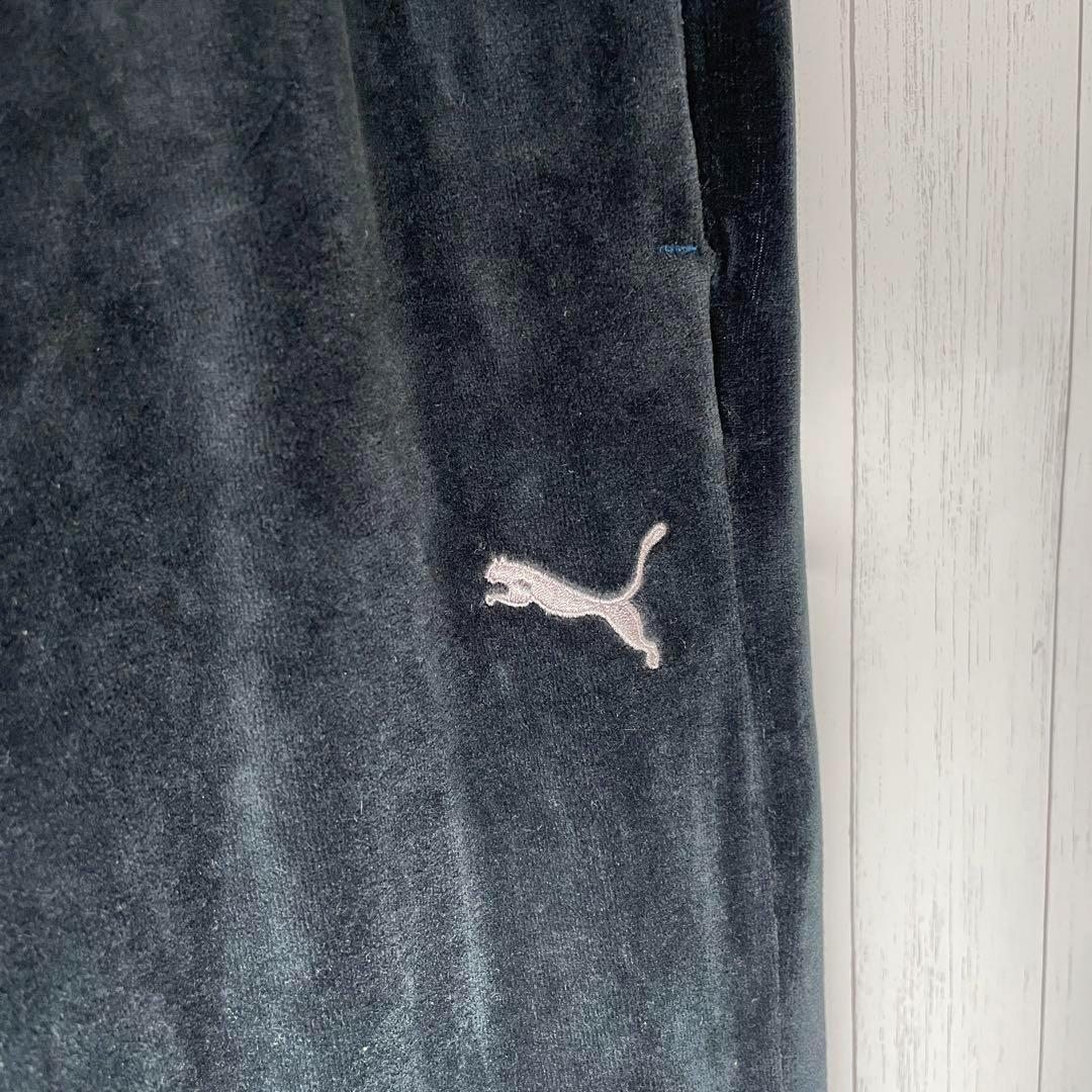 古着]PUMA セットアップ トラックジャケット ベロア 刺繍