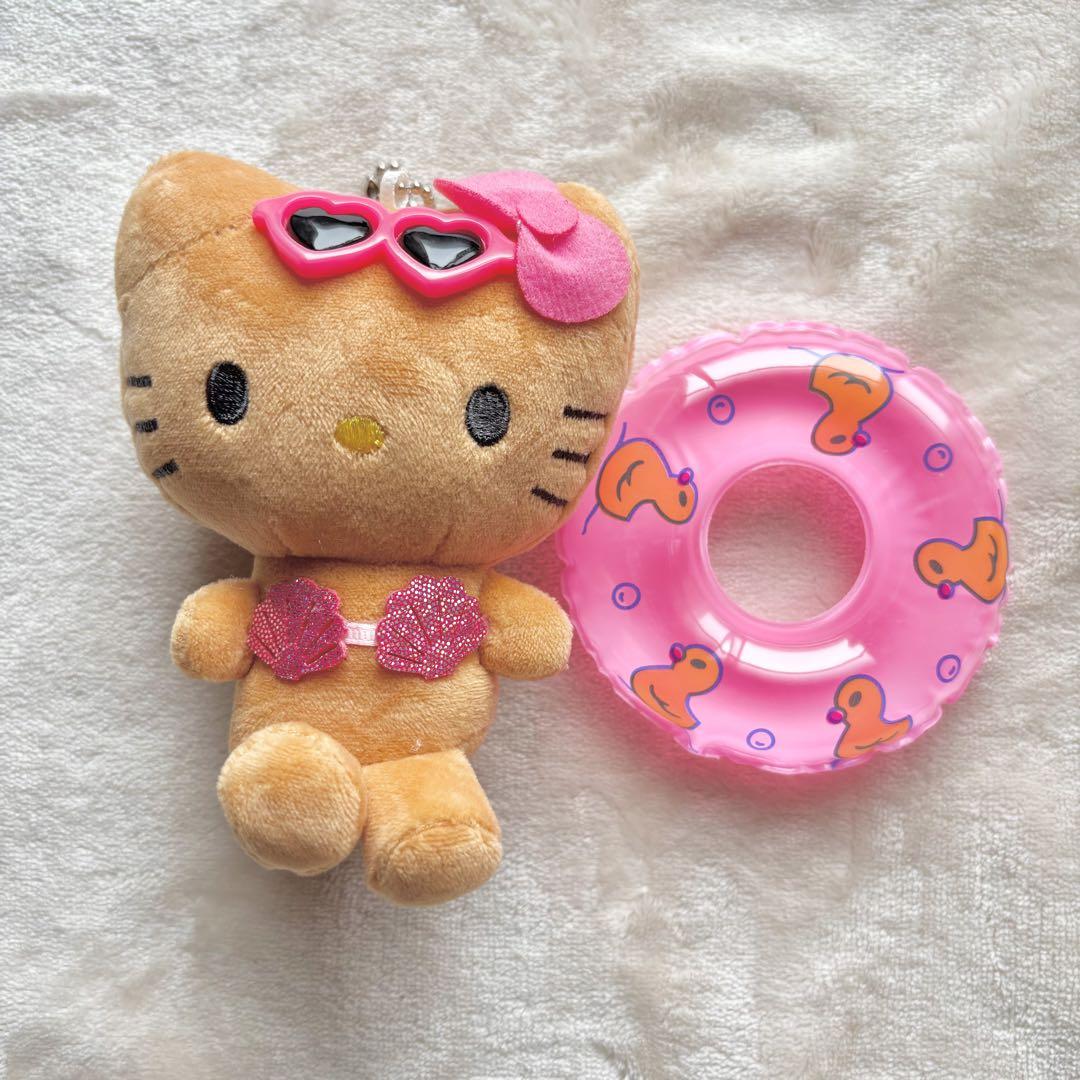 新品♡未使用】日焼けキティ♡キーホルダー♡ガングロキティ