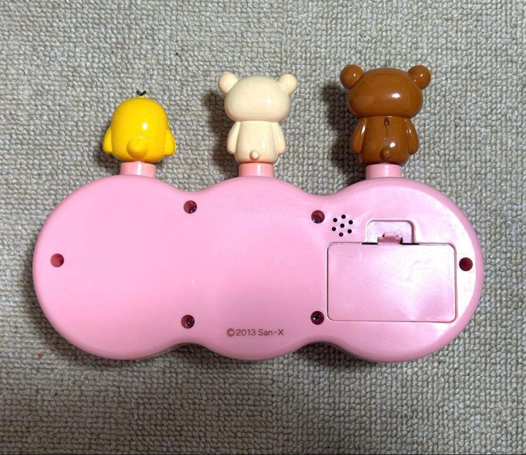 リラックマ ぱたぱたクロック カレンダー 時計 未使用 当時物