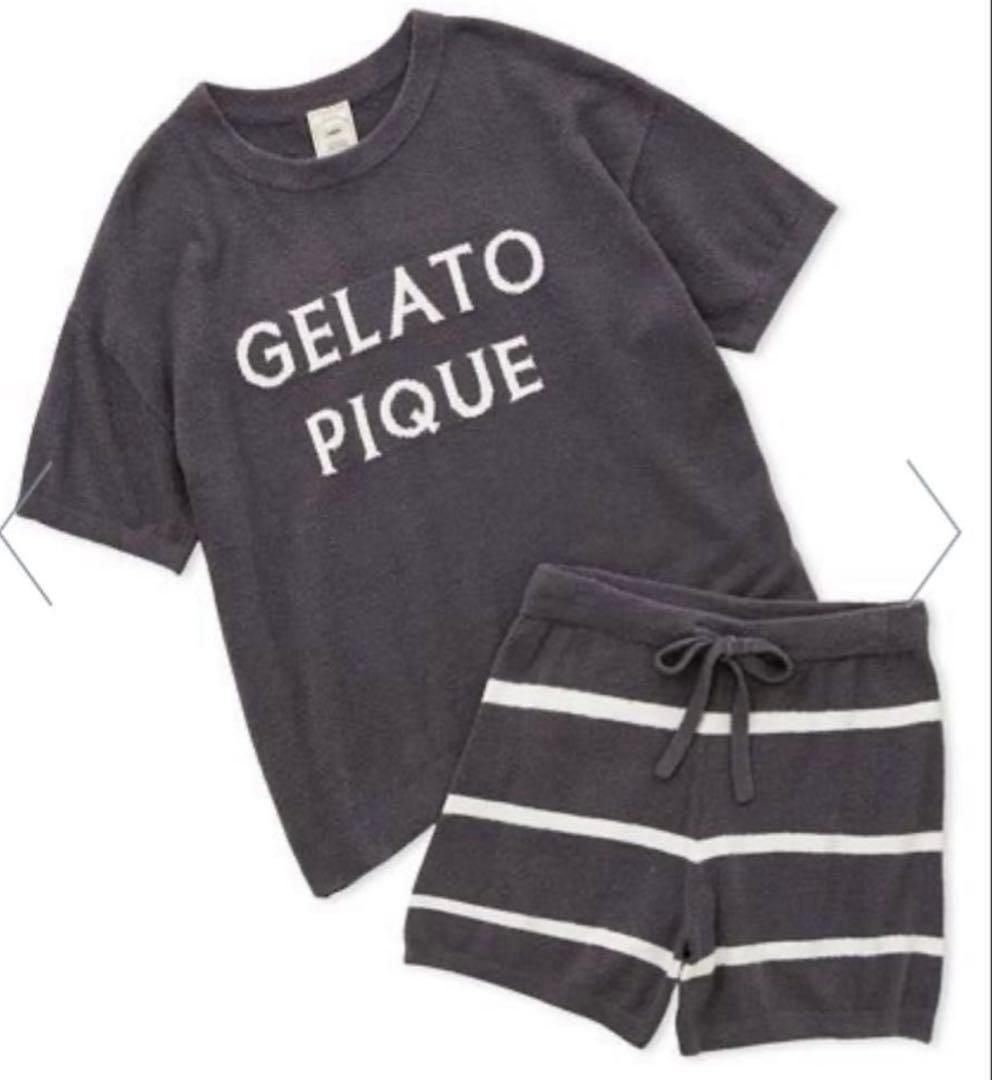 GELATO PIQUE ロゴTシャツ&ショートパンツセット SIZE gelato pique